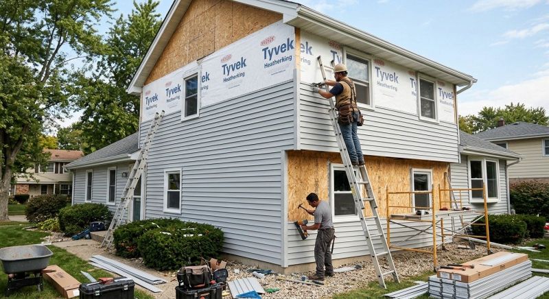 Garage Siding Installation in West Hartford, CT