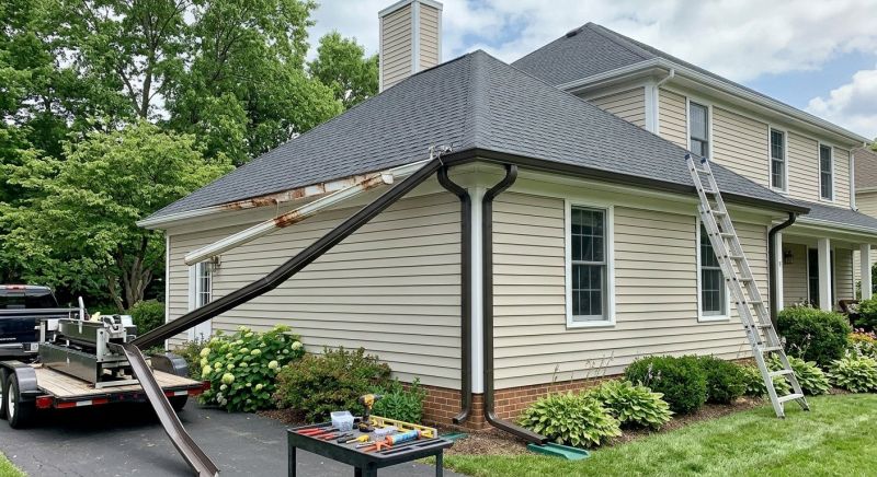 Steel Gutter Installation in Roseville, CA
