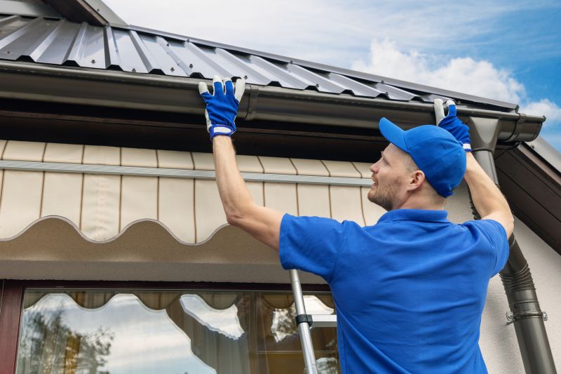 Commercial Gutter Cover Application